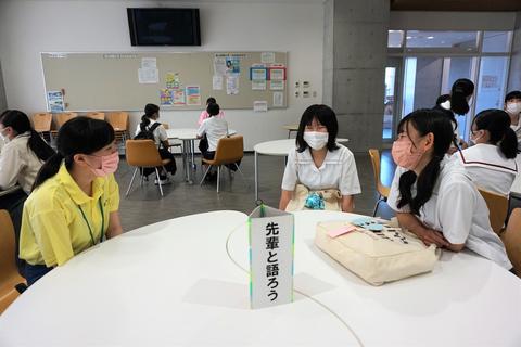 学生生活について、いろいろ先輩に聞いてみよう