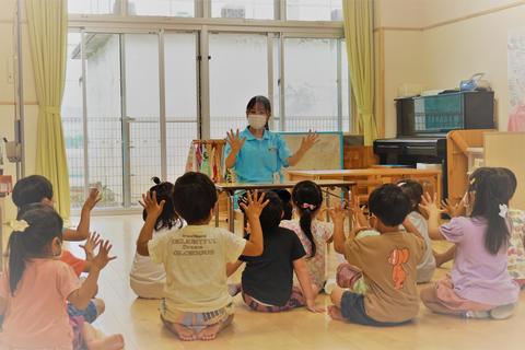 4歳児クラスの手遊び実践