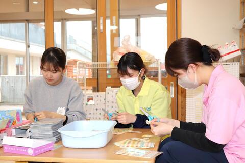 出席ノートの準備