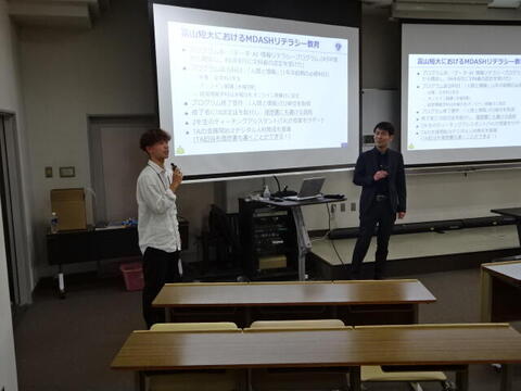 ⑥春名ゼミ：学生の視点で授業・ゼミを語る！.JPG